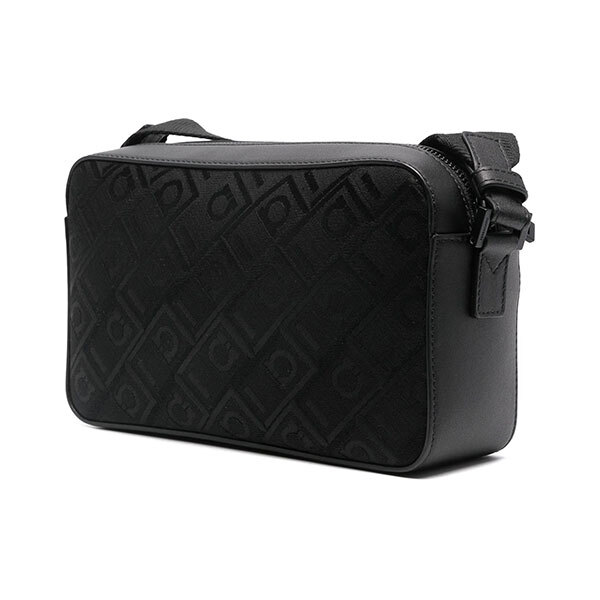 Ferragamo GANCINI-JACQUARD Leder-UmhängetascheBild