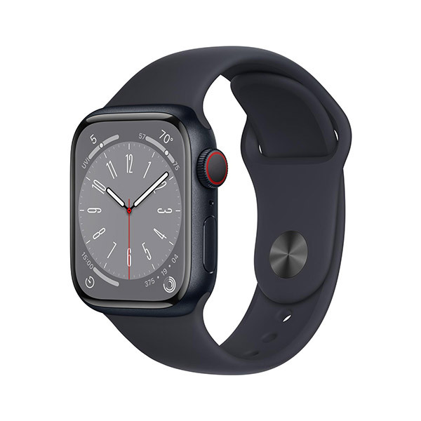 Apple Watch Series 8 GPS+Cellular Aluminum 41mm − SportarmbandBild