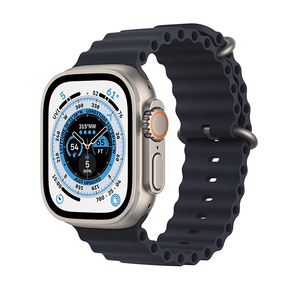Apple Watch Ultra GPS+Cellular Titan 49mm – Ocean ArmbandBild