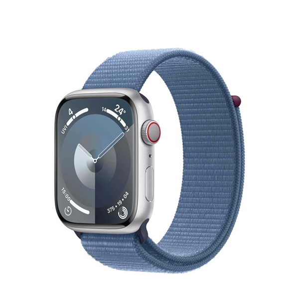 Apple Watch Series 9 GPS+Cellular Aluminium 41mm – Sport LoopBild