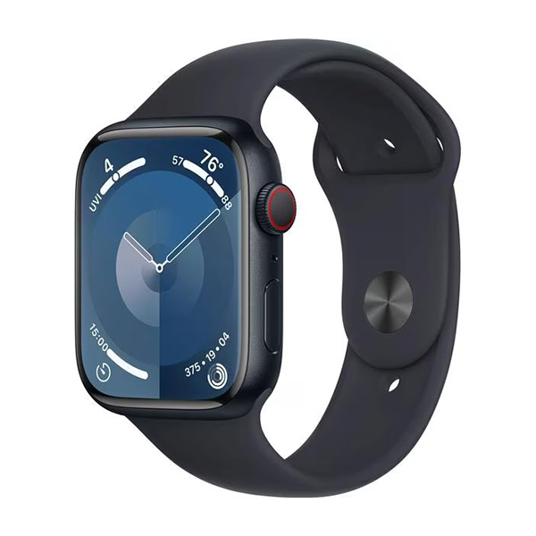 Apple Watch Series 9 GPS+Cellular Aluminium 45mm – SportarmbandBild