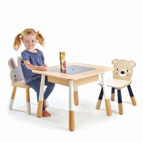 Tender Leaf BUNNY & BEAR Kindertisch- und StuhlsetBild