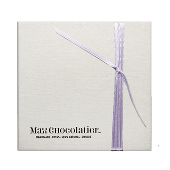 Max Chocolatier Schachtel mit 16 assortierten Frühlingspralinen
