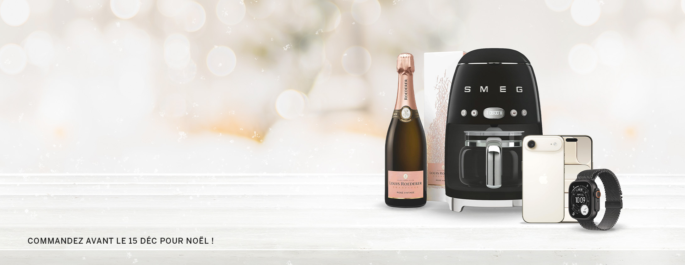 Découvrez une sélection festive pensée<br>pour vos moments de célébration